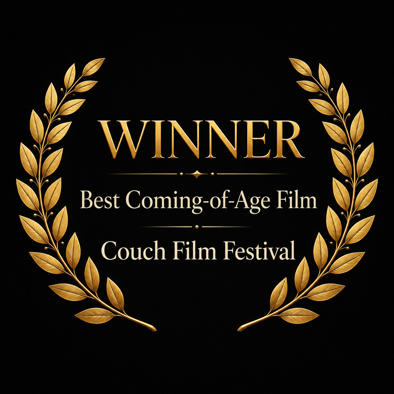 Winner, Best Coming-of-Age Film, Couch Film Festival