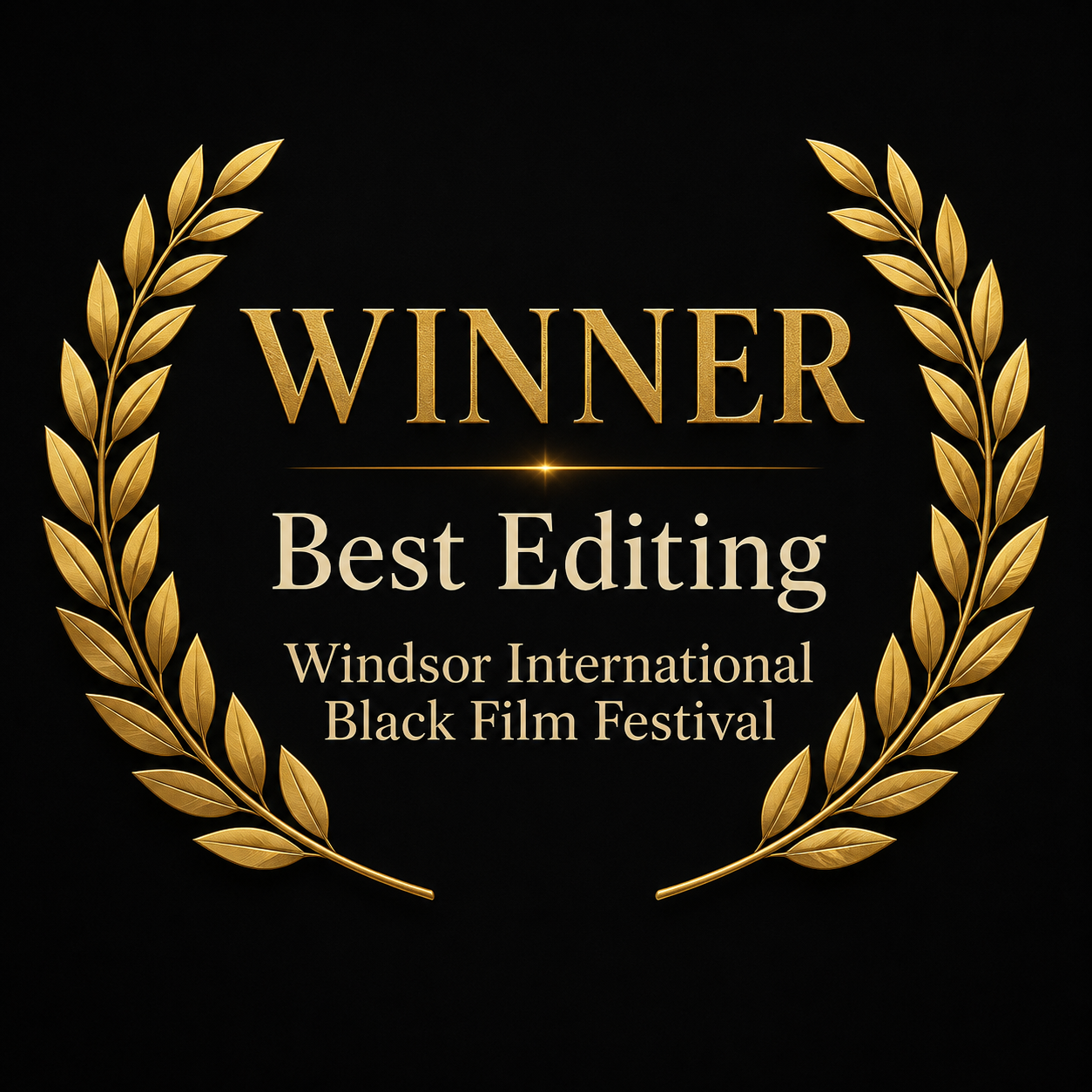 Winner, Best Editing, Windsor International Black Film Festival
